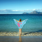Be Always Yourself - Yazılı Flamingo Plaj Havlusu
