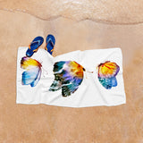 Perspective Butterfly - Kelebekli Plaj Havlusu