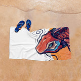 The Great Goldfish v2 - Fish Beach Towel