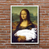 Mona Lisa Attack Poster