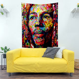 Polychrome Bob - Multicolored Bob Marley Wall Cover